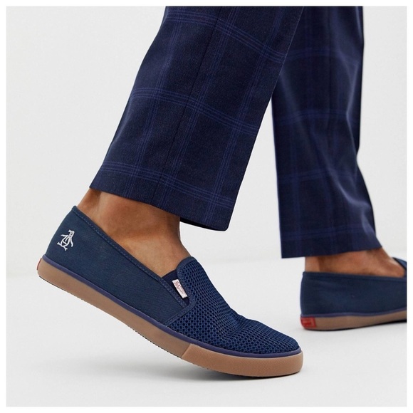 Original Penguin Canvas Plimsolls